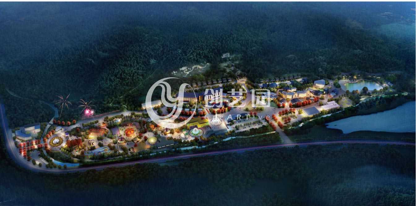 延安锦绣黄龙龙湾生态园设计及工程案例