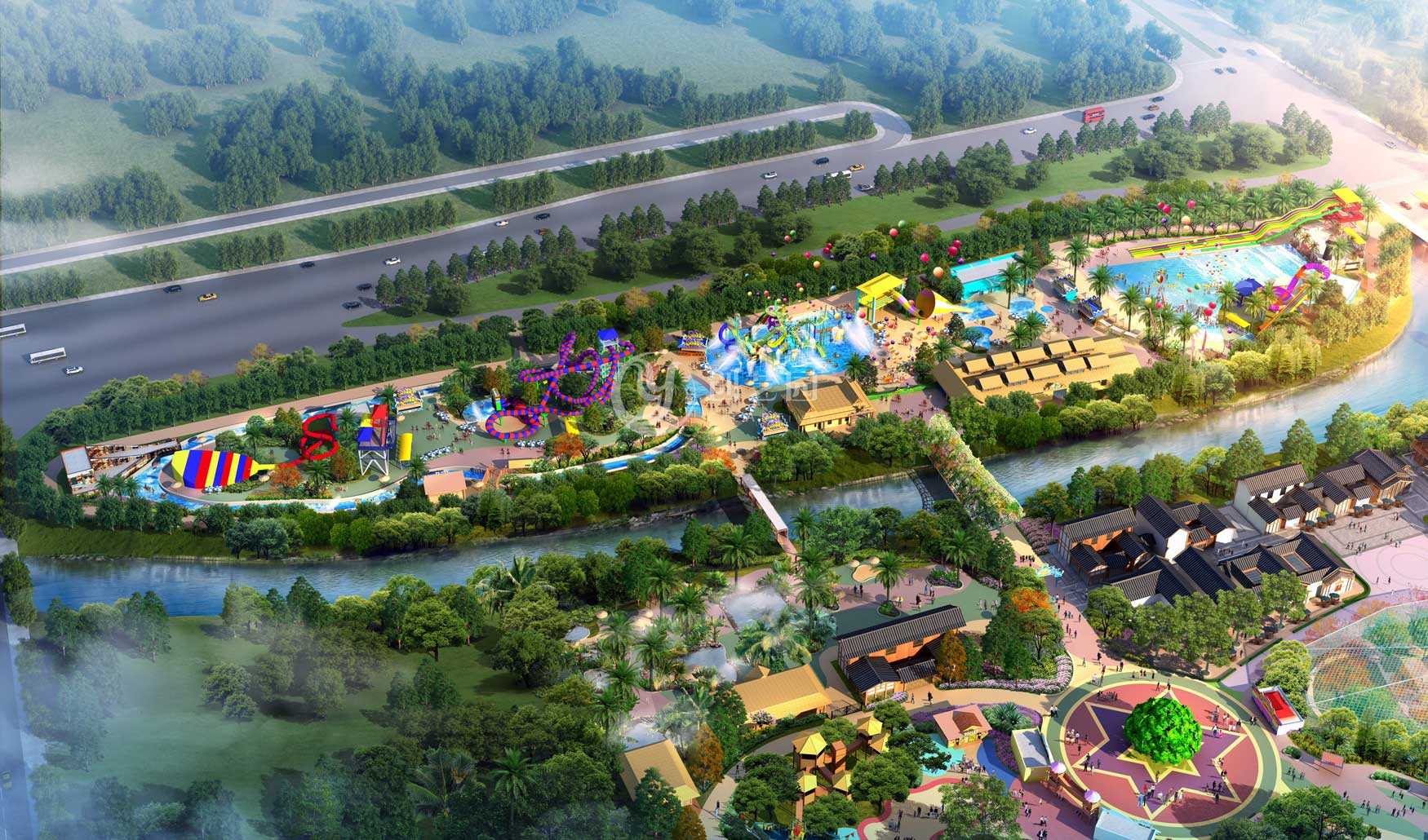 蓝光都江堰·水果侠主题世界