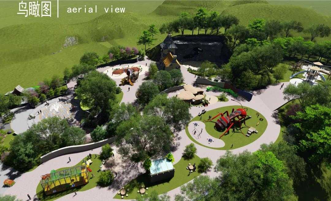 高峰谷蚂蚁王国概念、方案及施工图设计案例