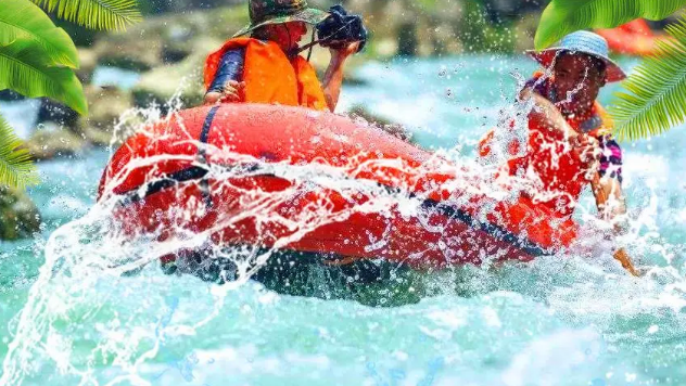 五一佛山网红打卡必到景点九道谷：?汇聚漂流、水上乐园、机动游戏乐园一体的景区